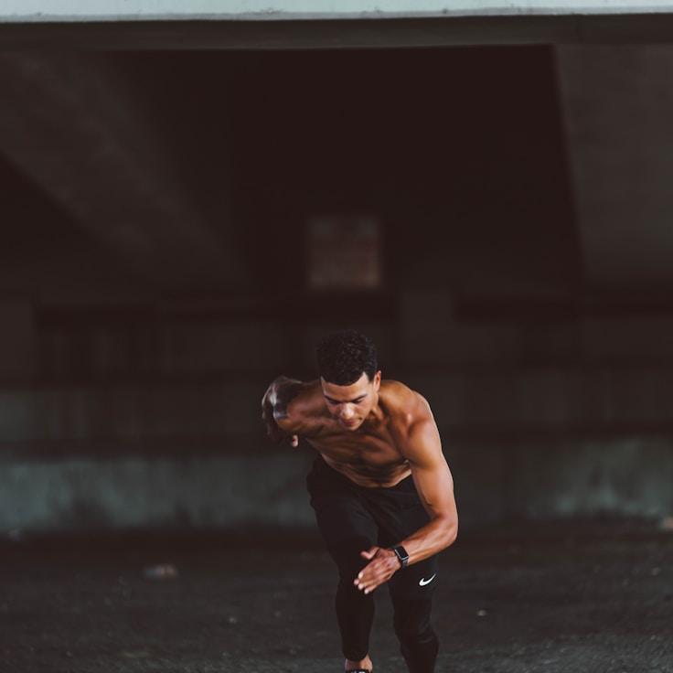Professional gym interior with weight equipment